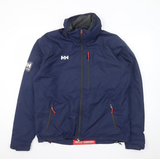 Helly Hansen Men's Blue Waterproof L Full Zip Softshell Jacket