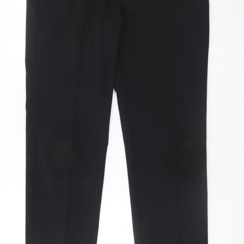 St. Bernard Men’s Black 34x31 Formal Trousers Regular Fit
