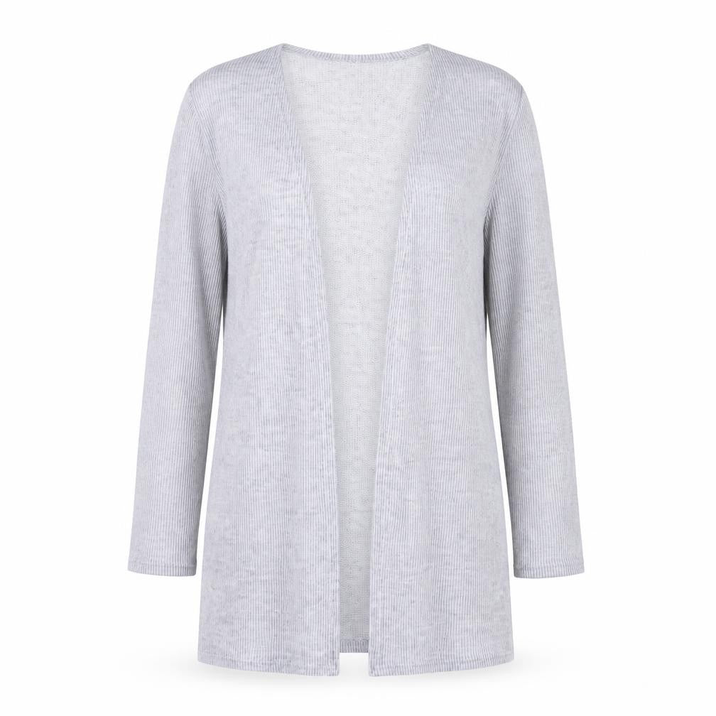 Primark Women’s Grey Longline Knit Cardigan Size S 10/12