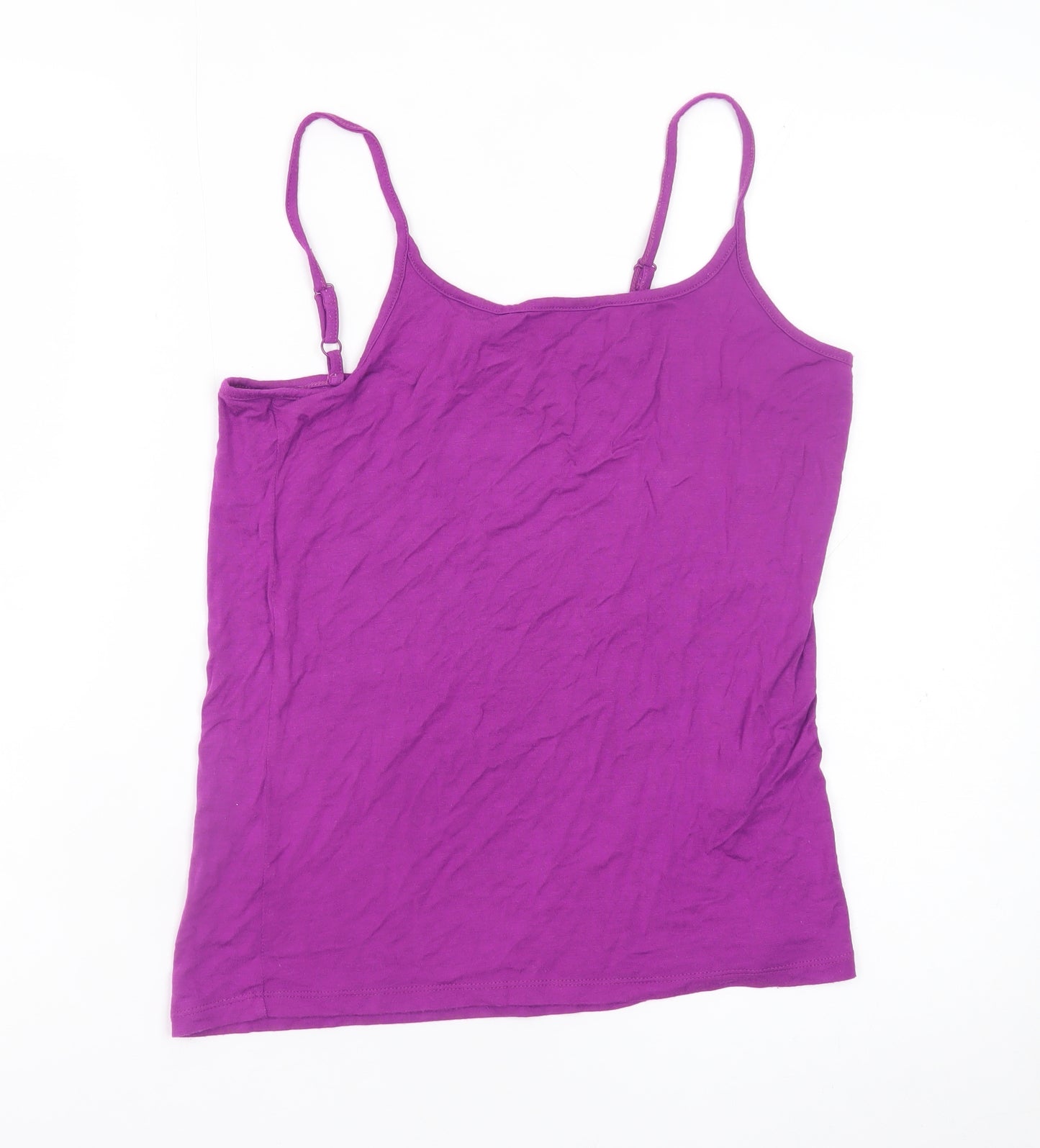 Dunnes Women’s Purple Cotton Camisole Tank Top Size 12