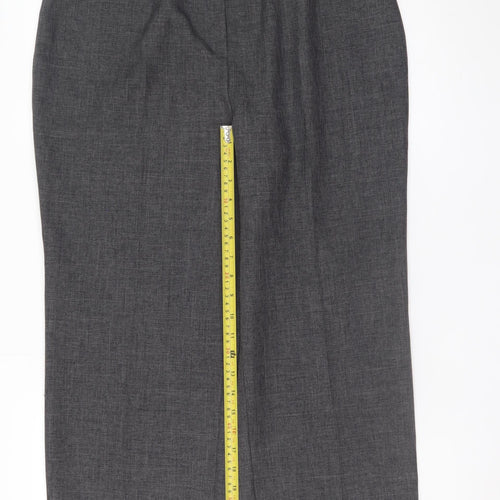 Dunnes St. Bernard Women’s Grey Wide-Leg Trousers Size 16