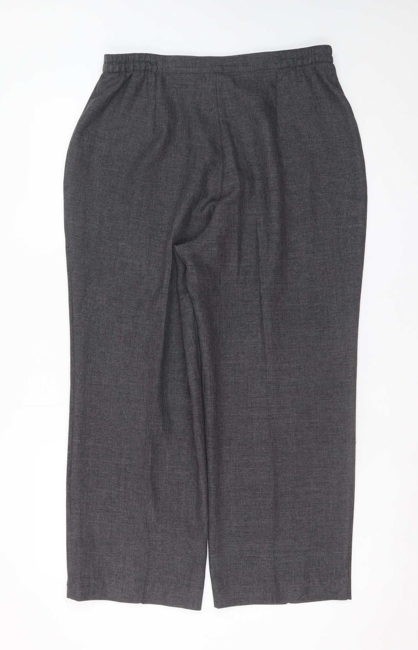 Dunnes St. Bernard Women’s Grey Wide-Leg Trousers Size 16