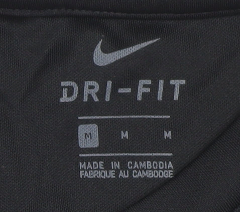 Nike Men's Black Dri-FIT Short Sleeve T-Shirt M