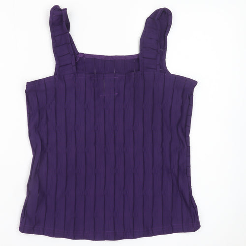 IN FRONT Women’s Purple Sleeveless Camisole Tank Top M