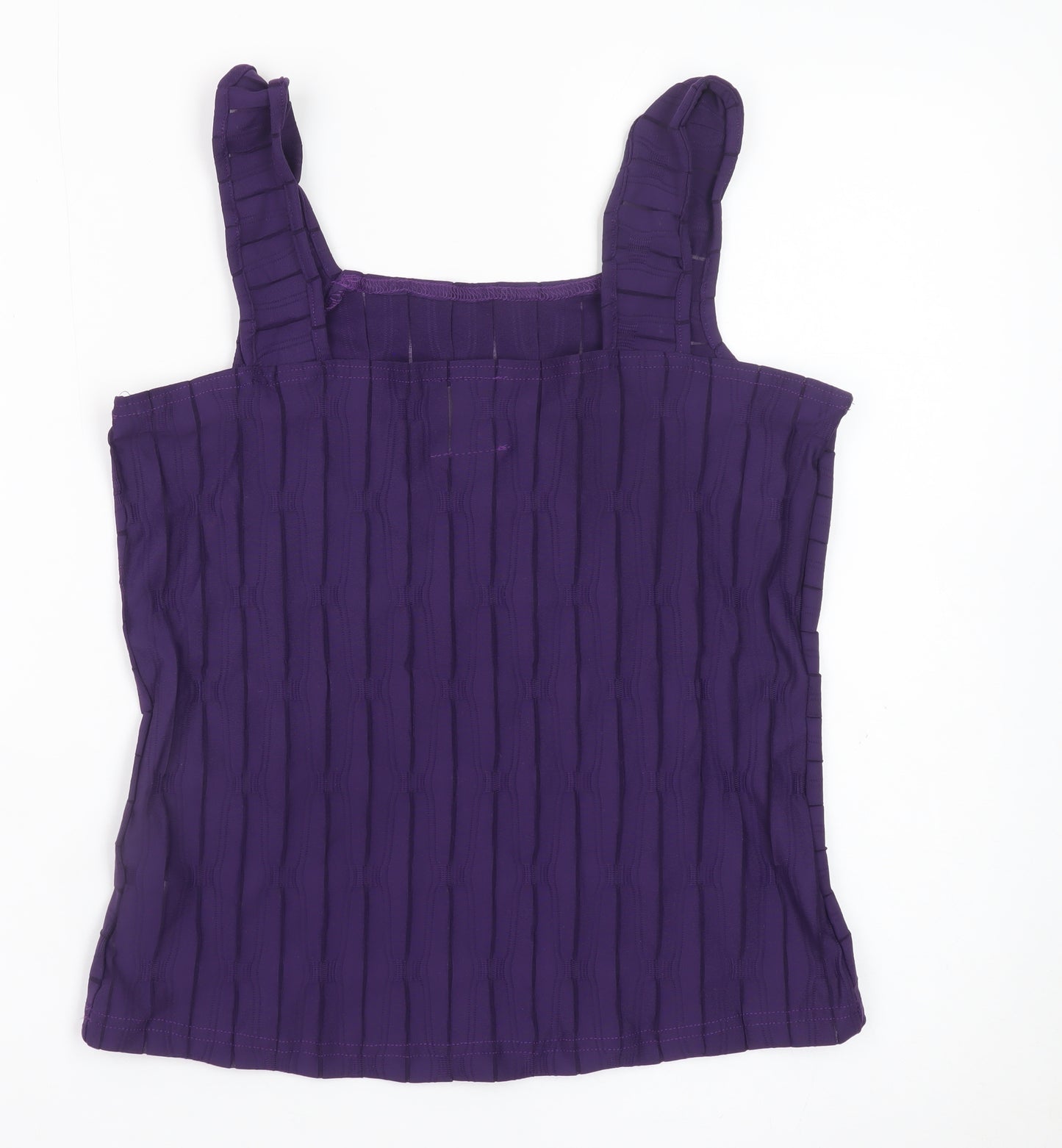 IN FRONT Women’s Purple Sleeveless Camisole Tank Top M