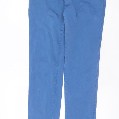 LCDN Couture Men's Blue Chino Trousers Size 34 Regular Cotton