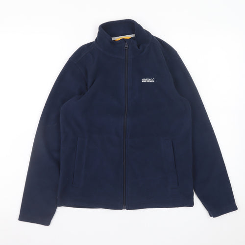 Regatta Boys Blue Fleece Full Zip Basic Jacket 11-12 Years