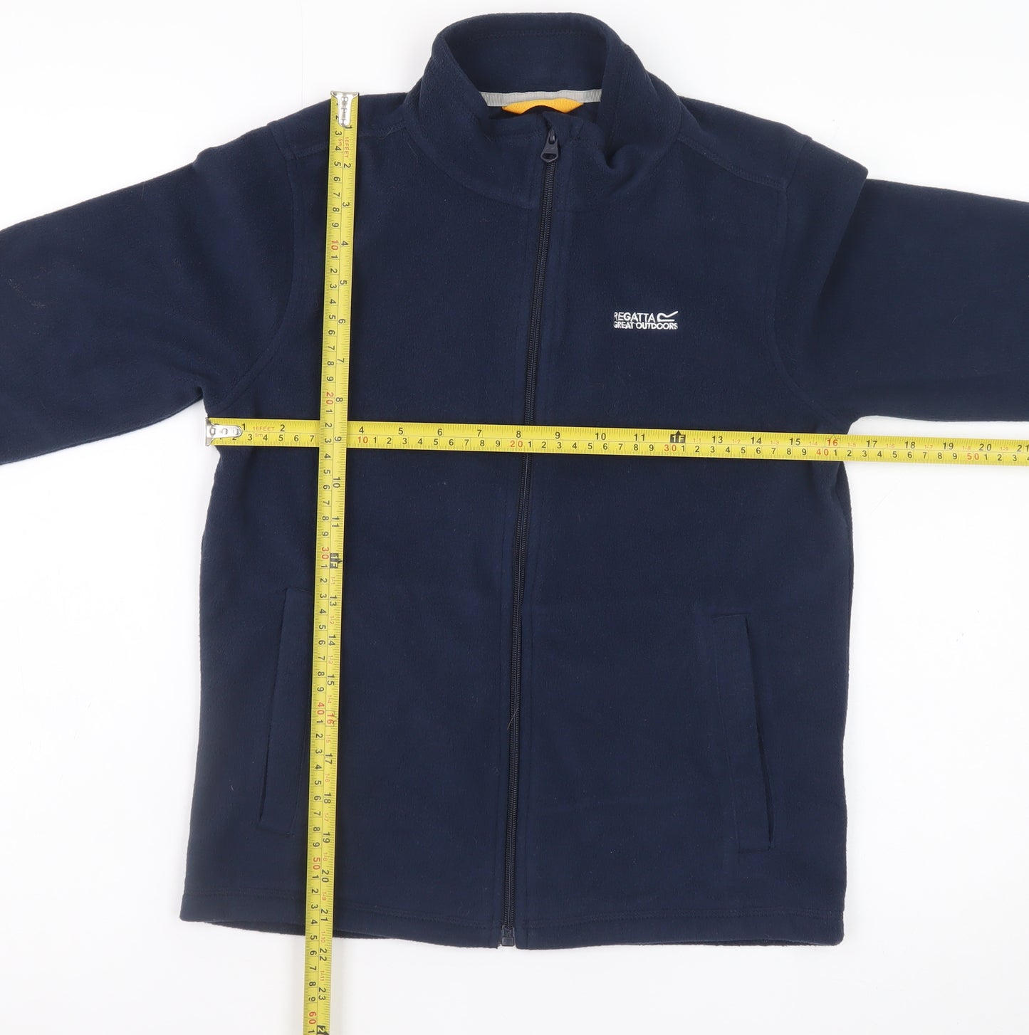 Regatta Boys Blue Fleece Full Zip Basic Jacket 11-12 Years