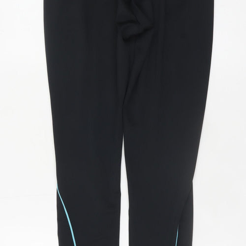 Gold's Gym Women's Black Ankle Leggings M Polyester Elastane