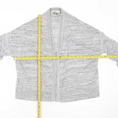 Next Women’s Grey Long Sleeve Open Knit Cardigan Size 10