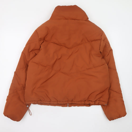 H&M Women’s Brown Short Puffer Jacket Size S