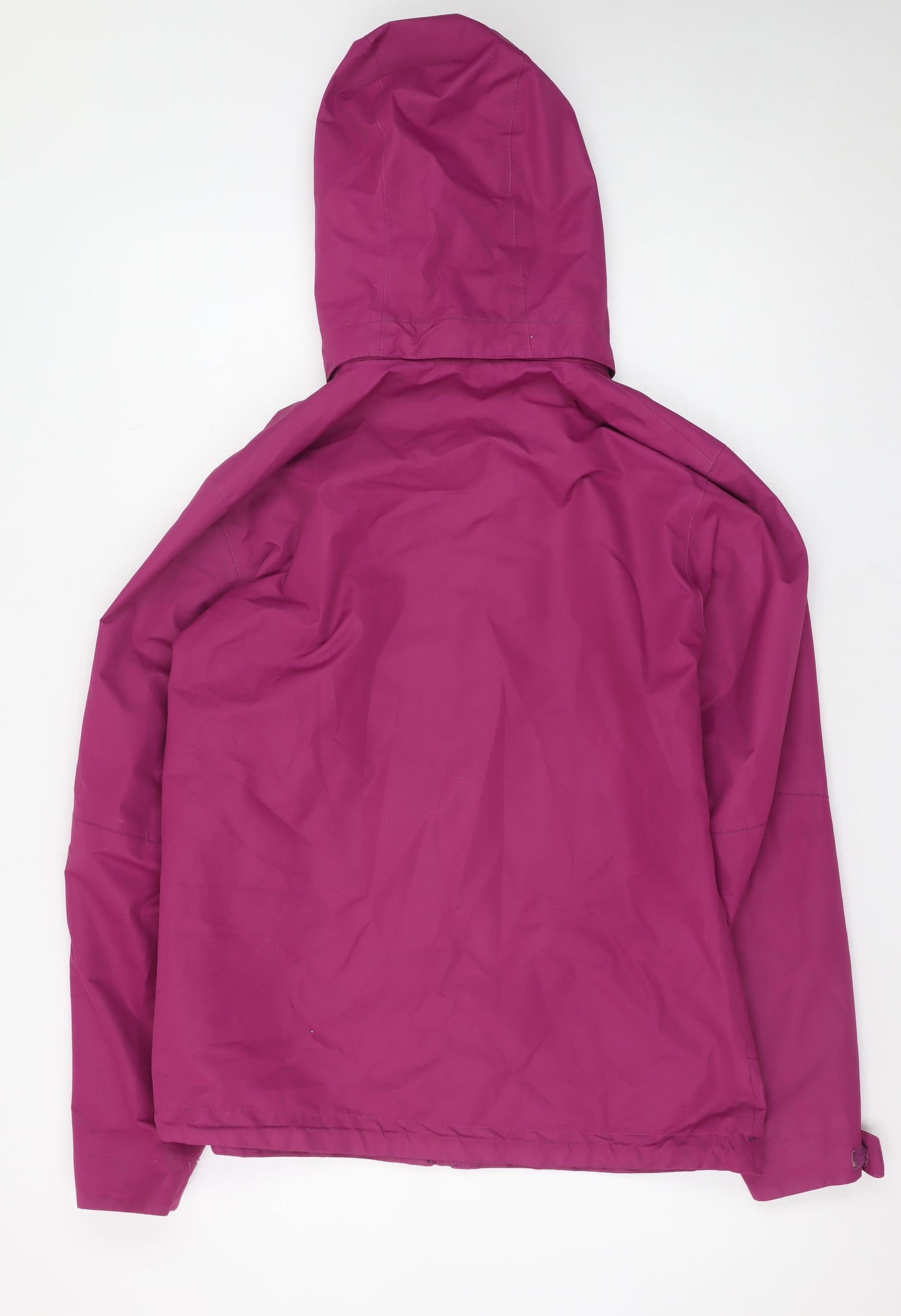 McKINLEY Womens Pink Waterproof Hooded Rain Coat Jacket Size 12