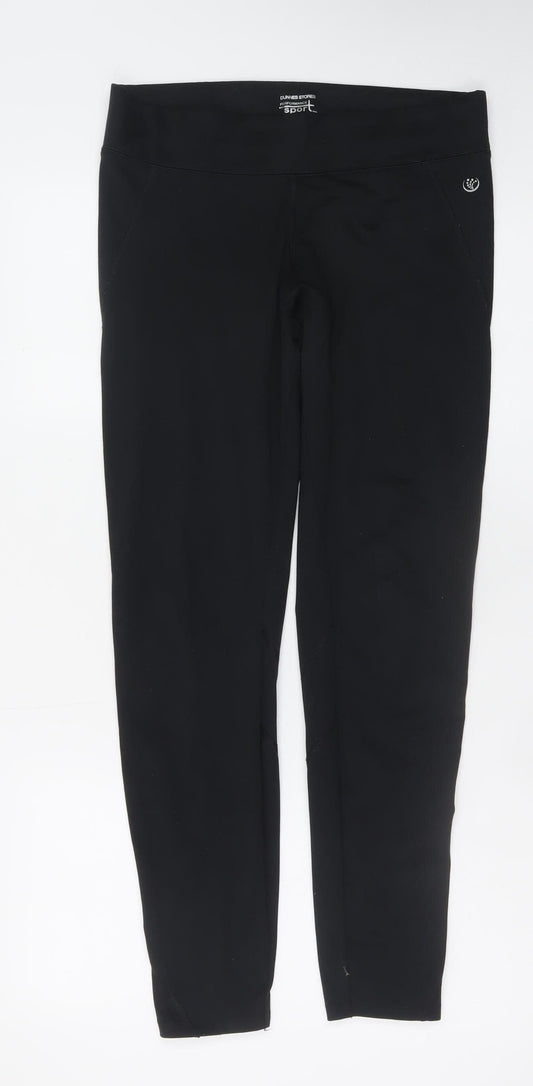 Dunnes Stores Women Black Medium Ankle Leggings Performance Sport