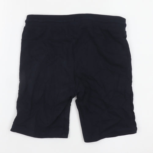 Jack & Jones Teens Black Sweat Shorts Regular Fit Drawstring Waist