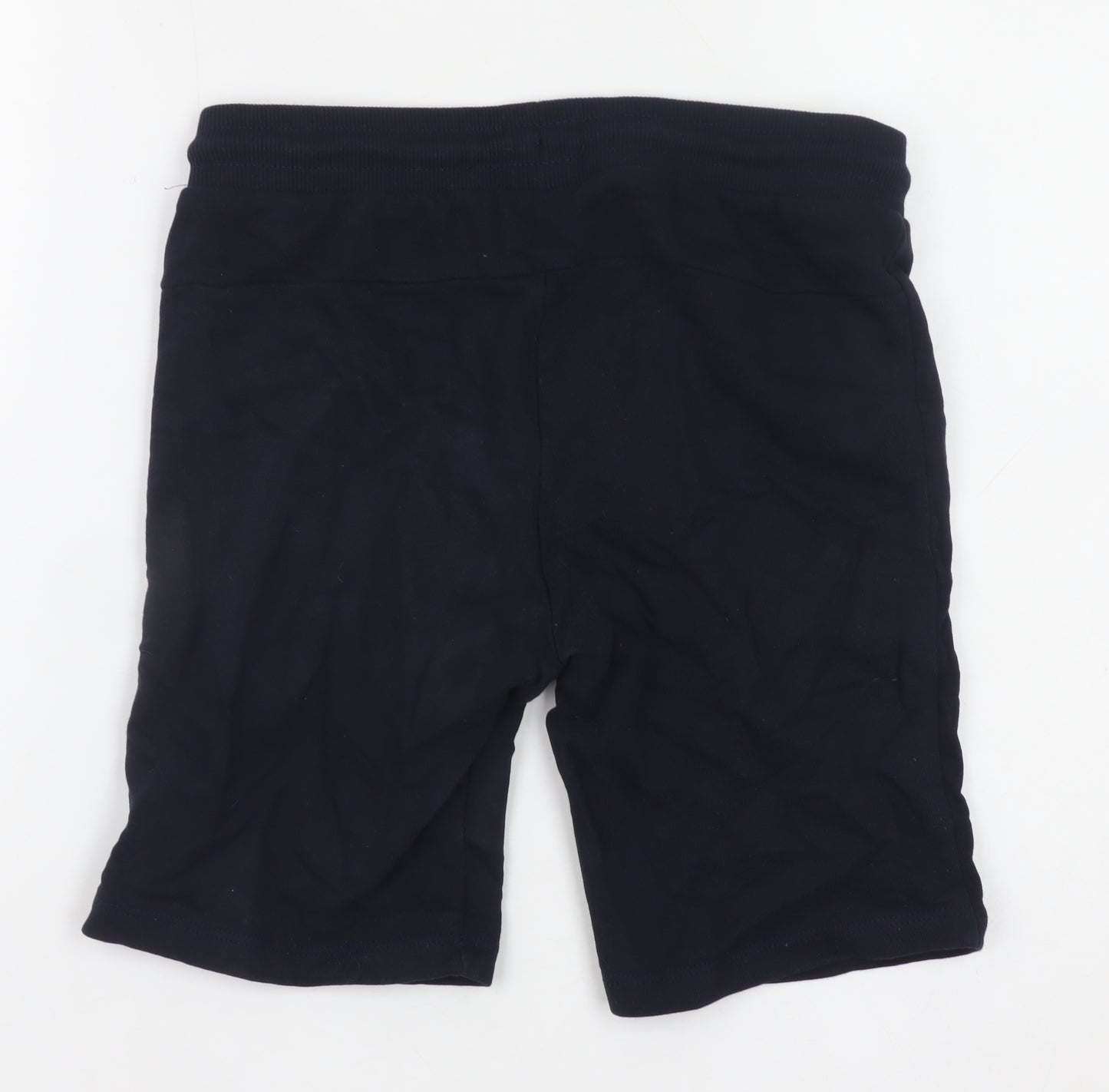 Jack & Jones Teens Black Sweat Shorts Regular Fit Drawstring Waist