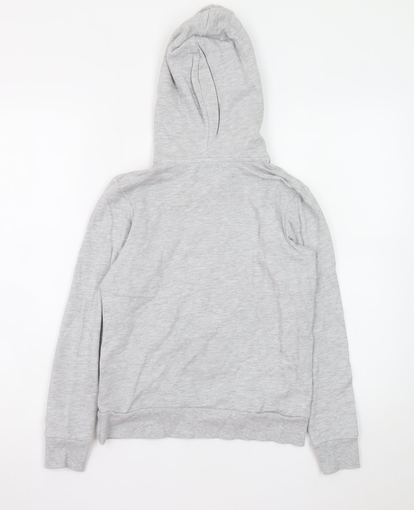 Jack & Jones Boys Grey Hoodie 152cm Cotton Blend Pullover