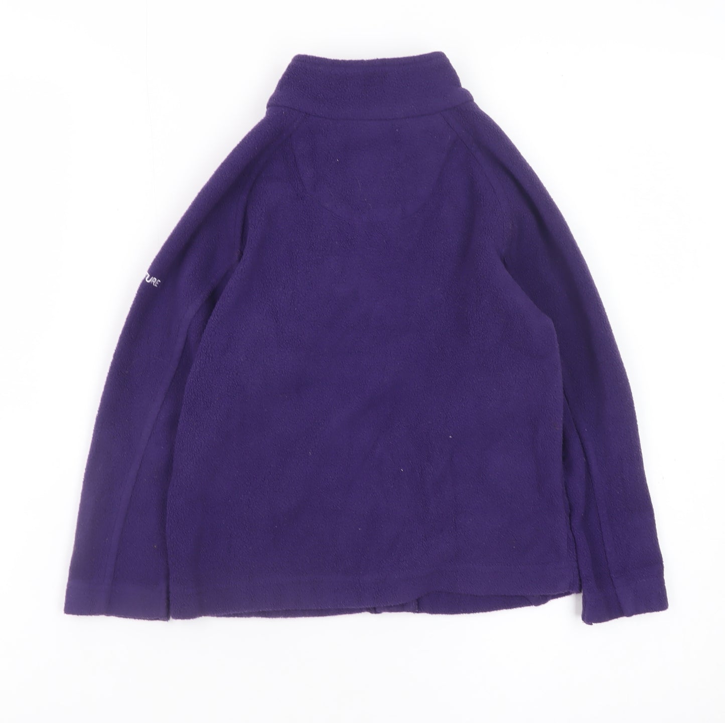 Regatta Girls Purple Fleece Full Zip Outdoor Jacket 3-4 Years