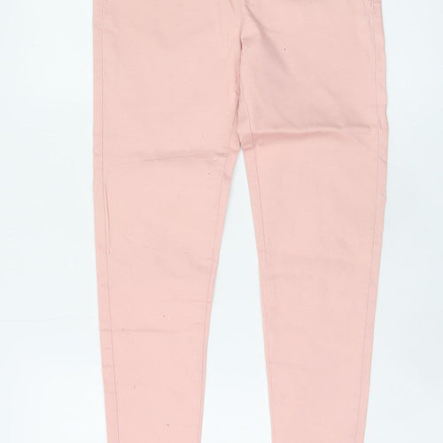 Denim Co Women Pink Skinny Jeans Size 6 Stretch Cotton Blend