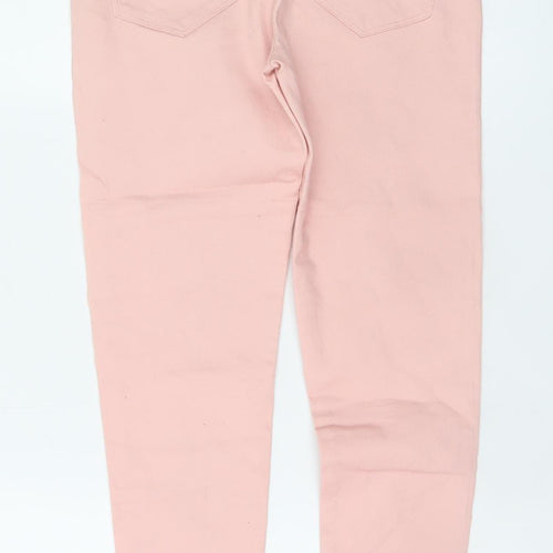 Denim Co Women Pink Skinny Jeans Size 6 Stretch Cotton Blend