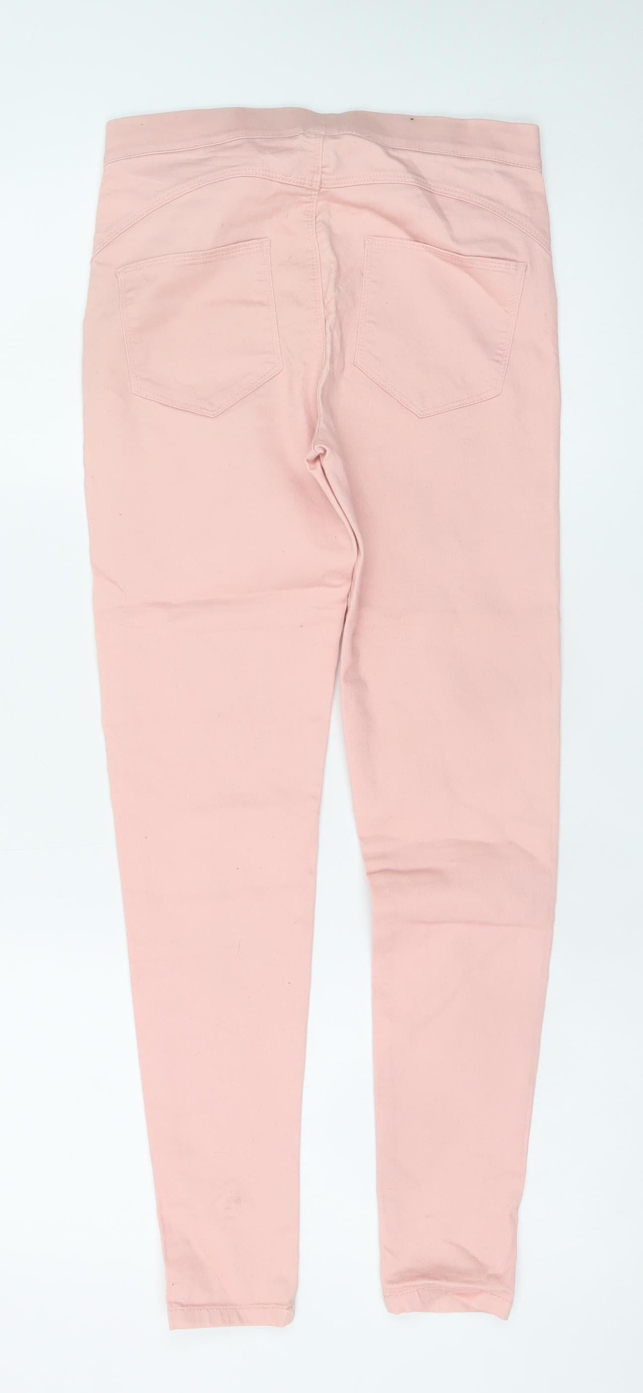 Denim Co Women Pink Skinny Jeans Size 6 Stretch Cotton Blend