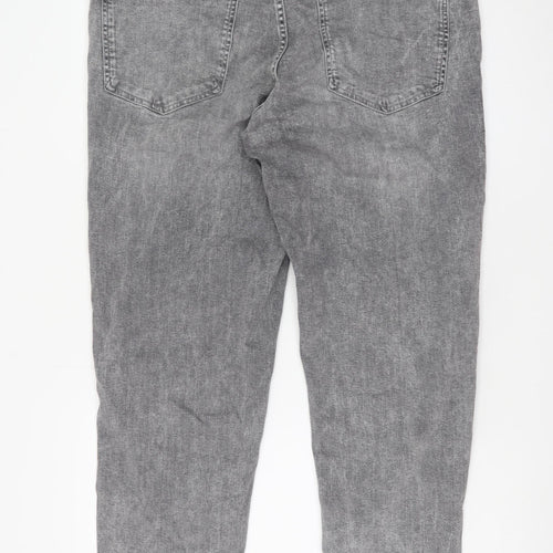 Denim Co Men Grey Slim Fit Jeans W36 L30 Straight Denim