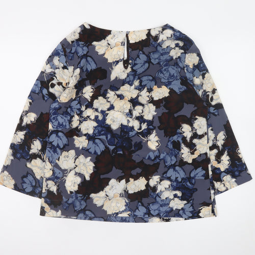 Jasmine & Juliana Women’s Multicoloured Floral Long Sleeve Blouse UK M