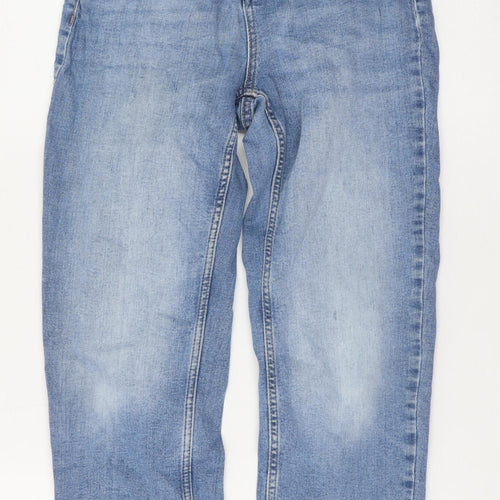 Dunnes Stores Women Blue Size 10 Straight Leg Stretch Denim Jeans