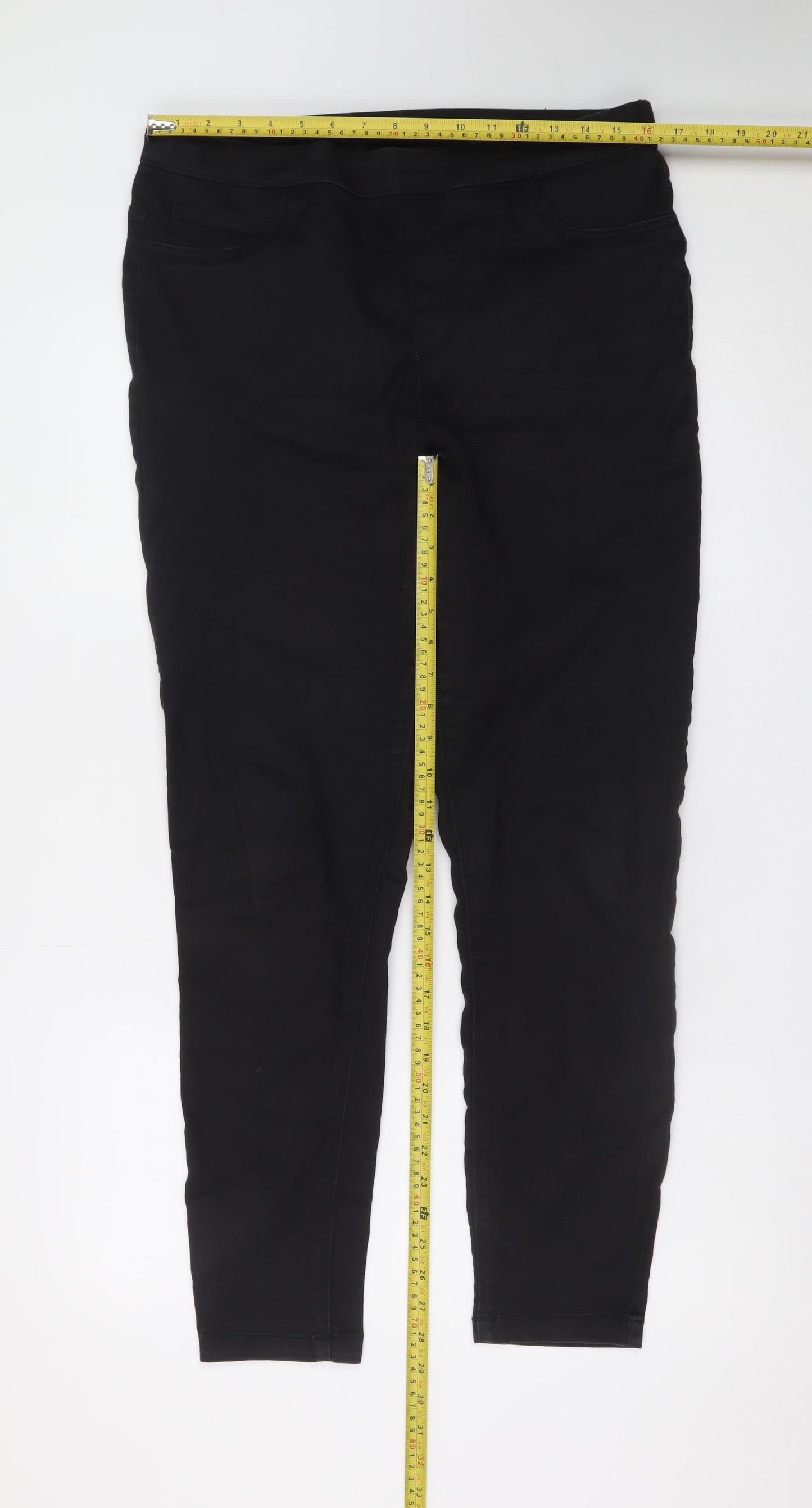 Dunnes Stores Women’s Black Skinny Stretch Jeans Size 16