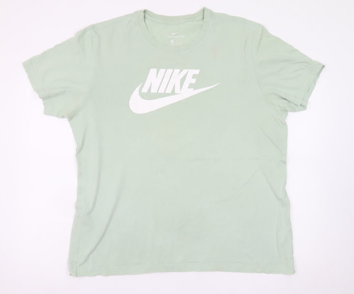 Nike Men’s Green XL Crew Neck Graphic Logo Sports T-Shirt