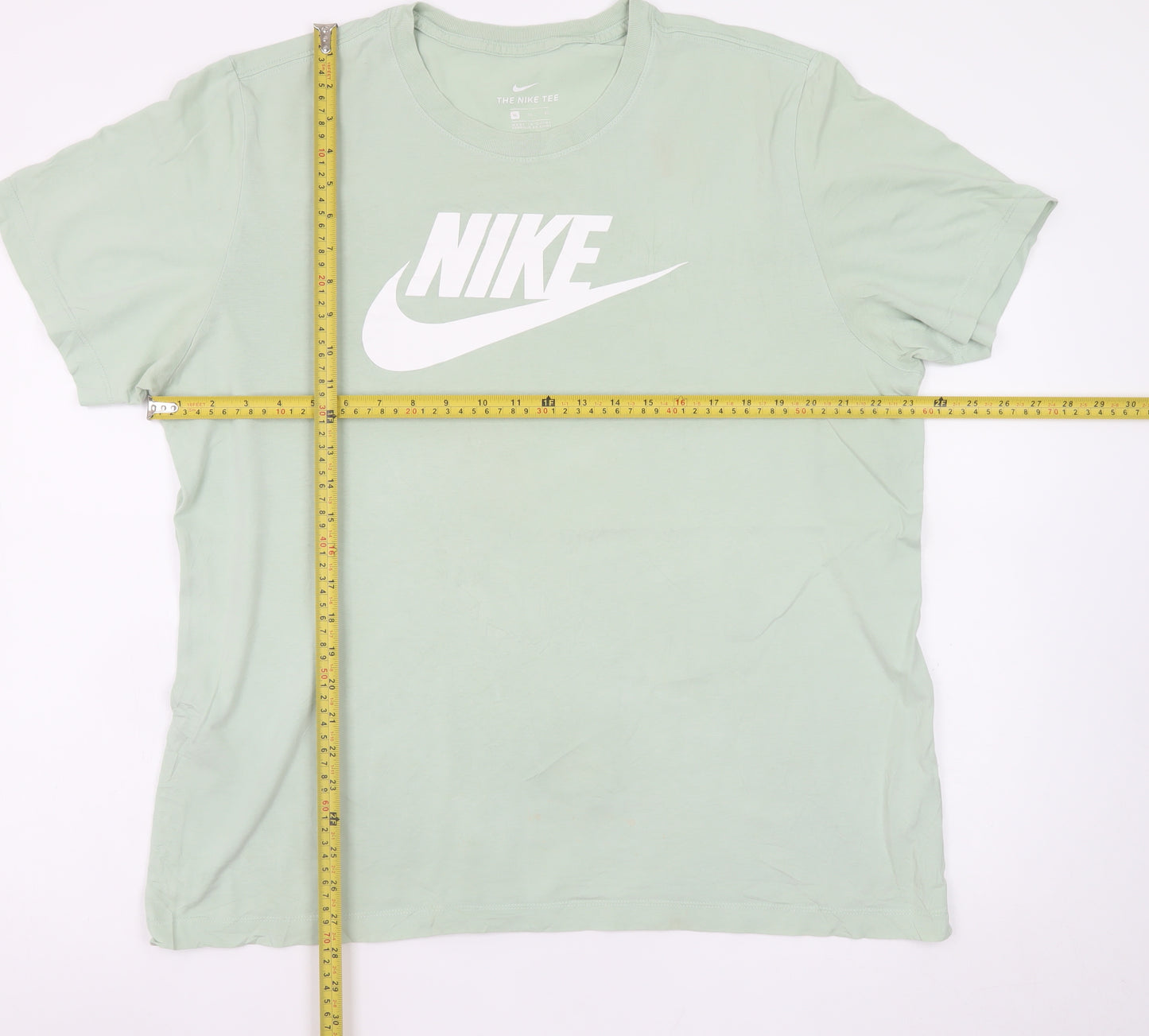 Nike Men’s Green XL Crew Neck Graphic Logo Sports T-Shirt