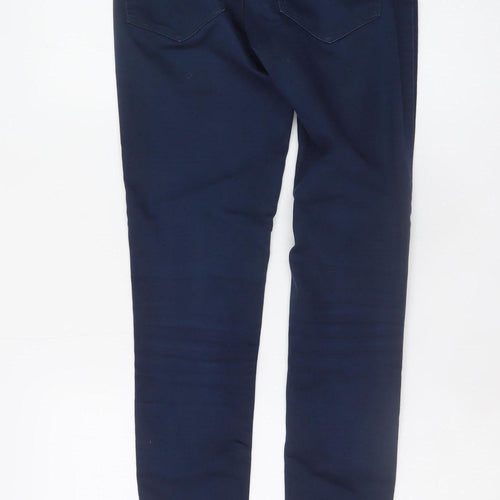 Pieces Women's Blue High Rise Jegging XS Slim Fit Jeans