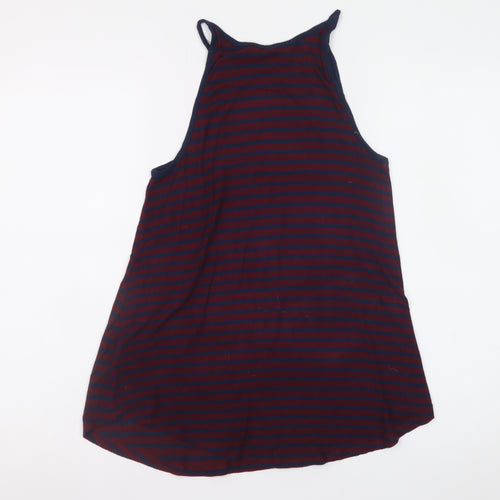 Bluenotes Women's Multicoloured Striped Tank Top S Jersey Cotton