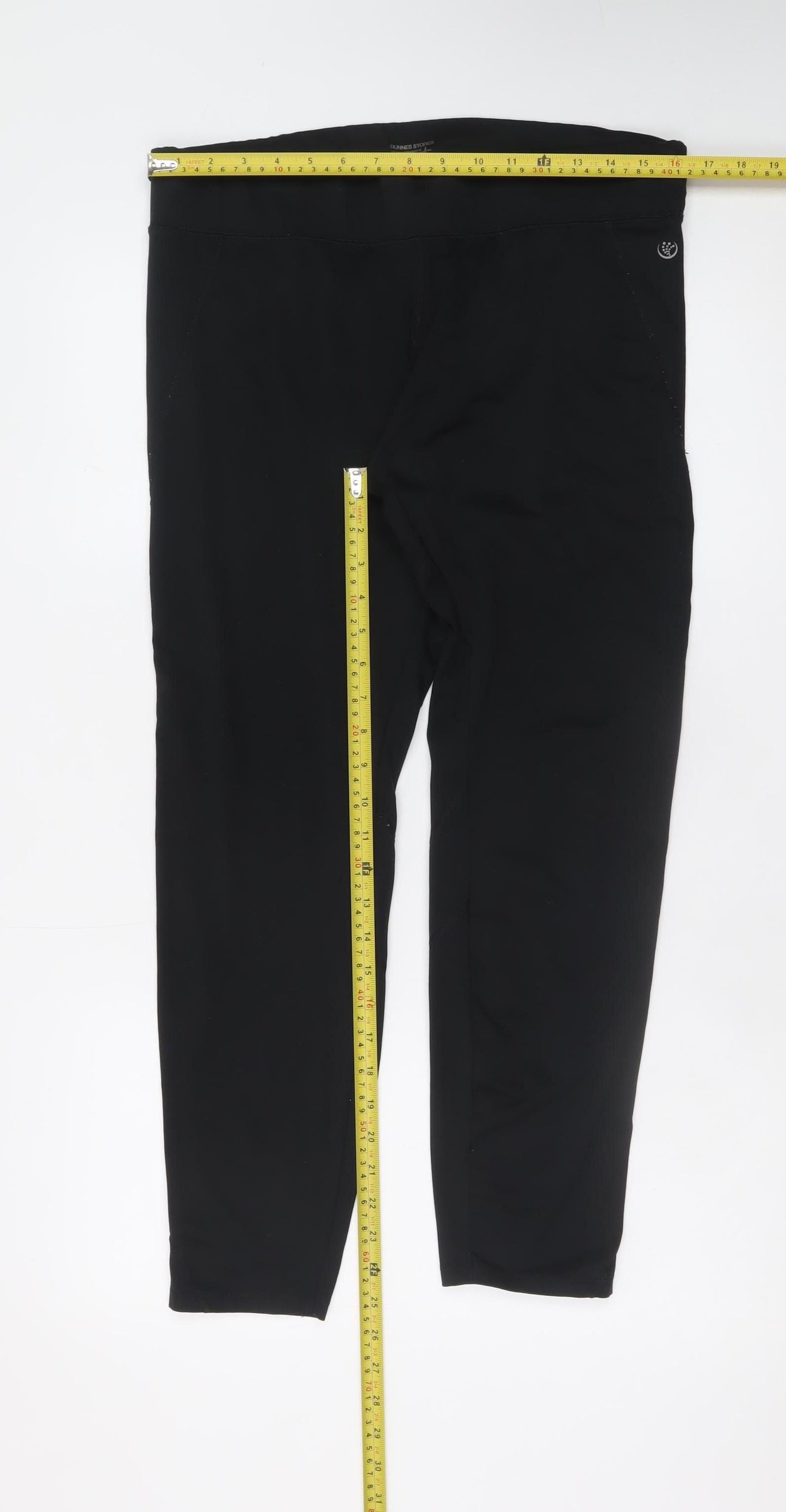 Dunnes Stores Women Black Large Performance Sport Leggings