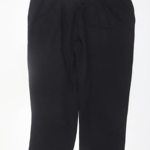 Dunnes Women’s Black 2XL Fleece Sweatpants with Drawstring Waist