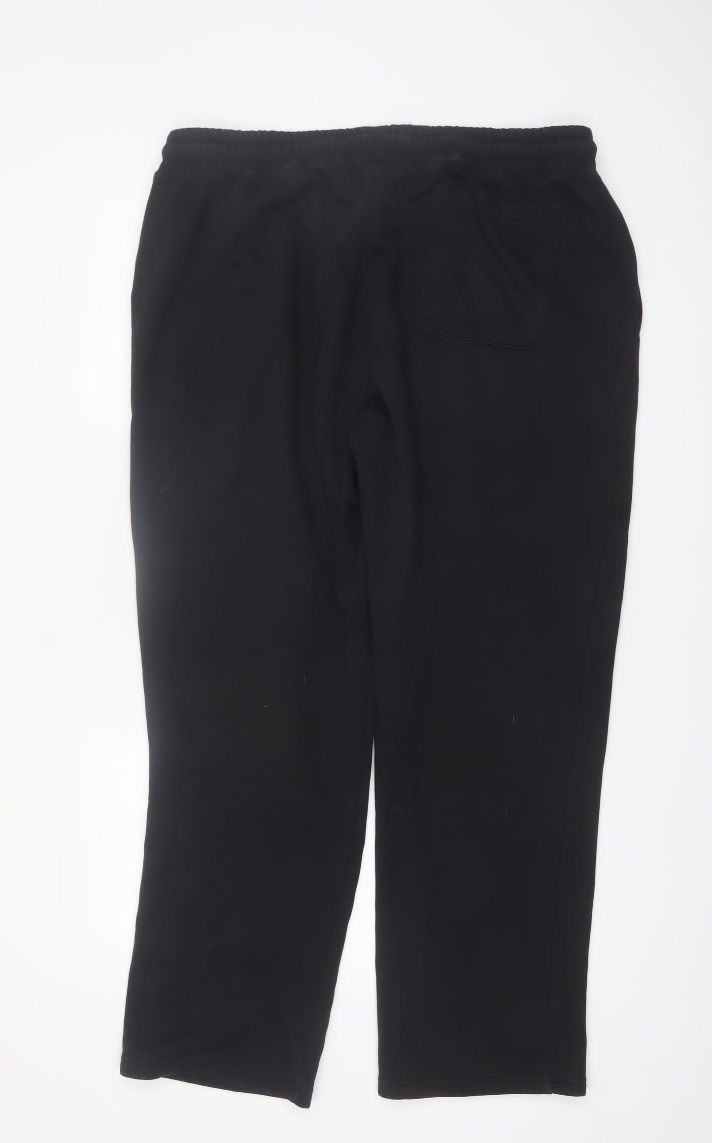 Dunnes Women’s Black 2XL Fleece Sweatpants with Drawstring Waist