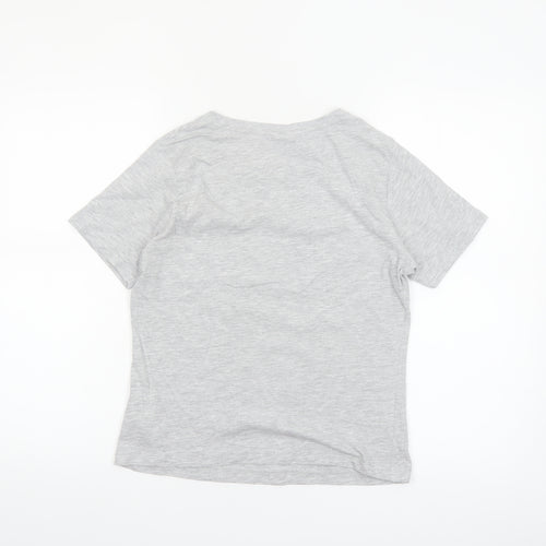 Primark Disney Women's Grey Mickey Mouse T-Shirt Size 12 Short Sleeve