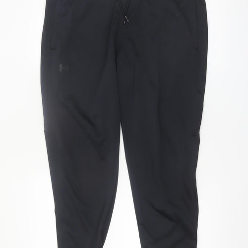 Under Armour Men Black XL ColdGear Joggers Tapered Fit