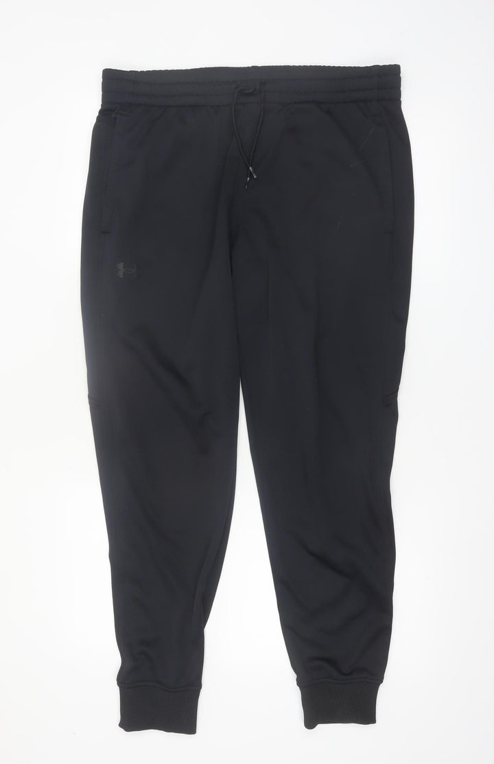 Under Armour Men Black XL ColdGear Joggers Tapered Fit