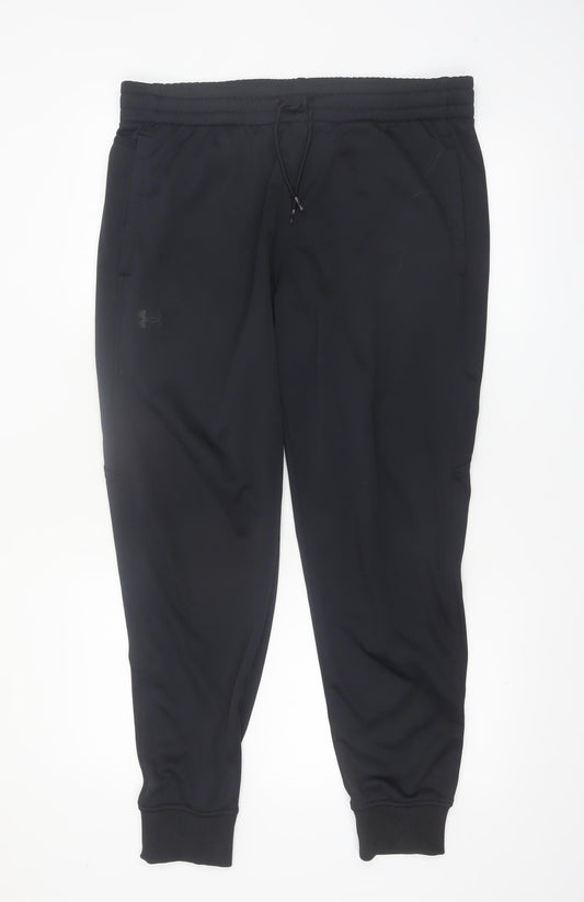 Under Armour Men Black XL ColdGear Joggers Tapered Fit