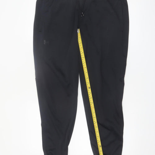 Under Armour Men Black XL ColdGear Joggers Tapered Fit