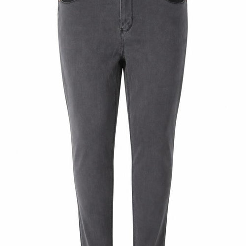 Denim Co Womens Grey Skinny Jeans Size 16 High Rise Stretch Denim
