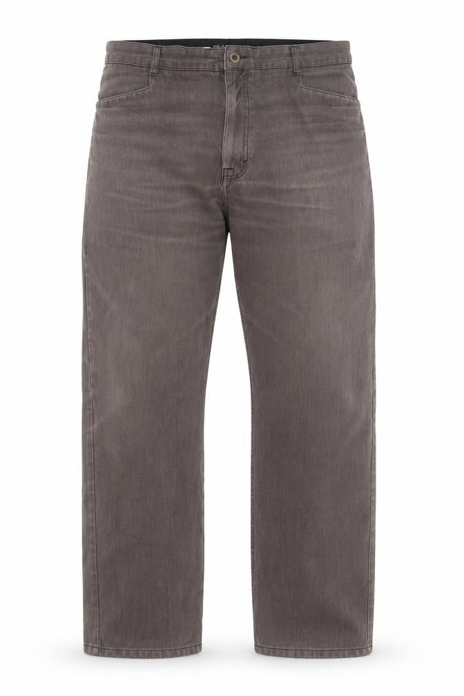 Marks and Spencer Men's Brown Straight Denim Jeans 38W 31L Regular Fit