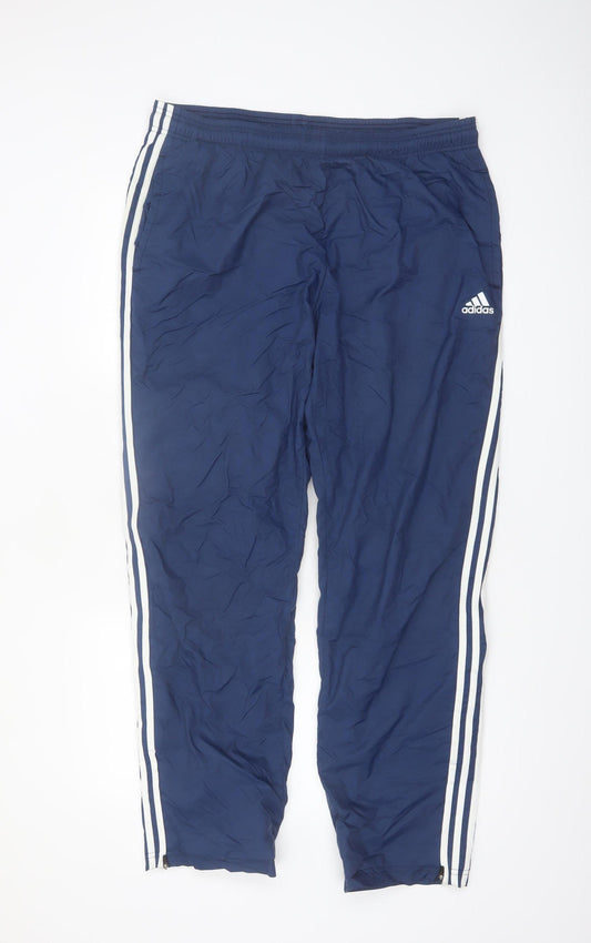 Adidas Men’s Blue XL Joggers Lightweight Sports Trousers