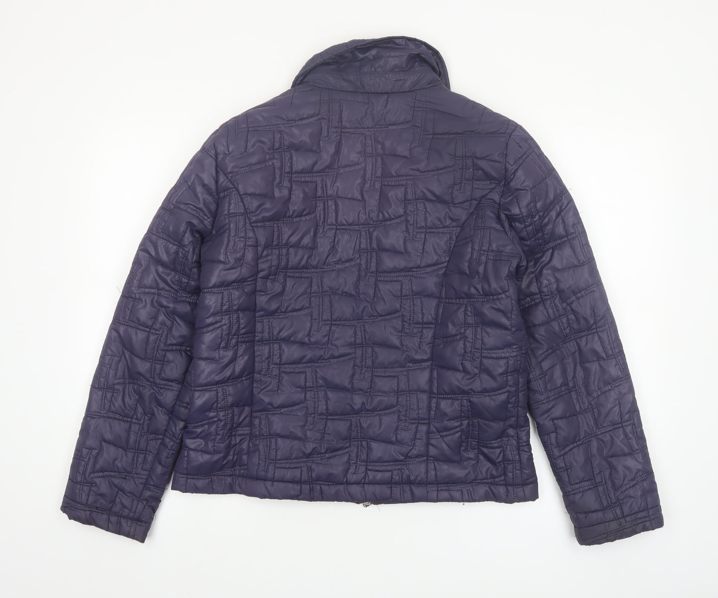 Long Island Women’s Blue Quilted Polyester Jacket Size M