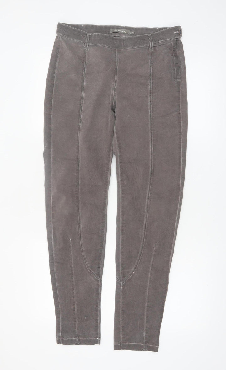 Sandwich Women’s Grey Skinny Corduroy Jeans Size 10