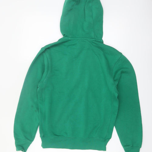 Nike Women’s Green XS Pullover Hoodie Sweatshirt Cotton Blend