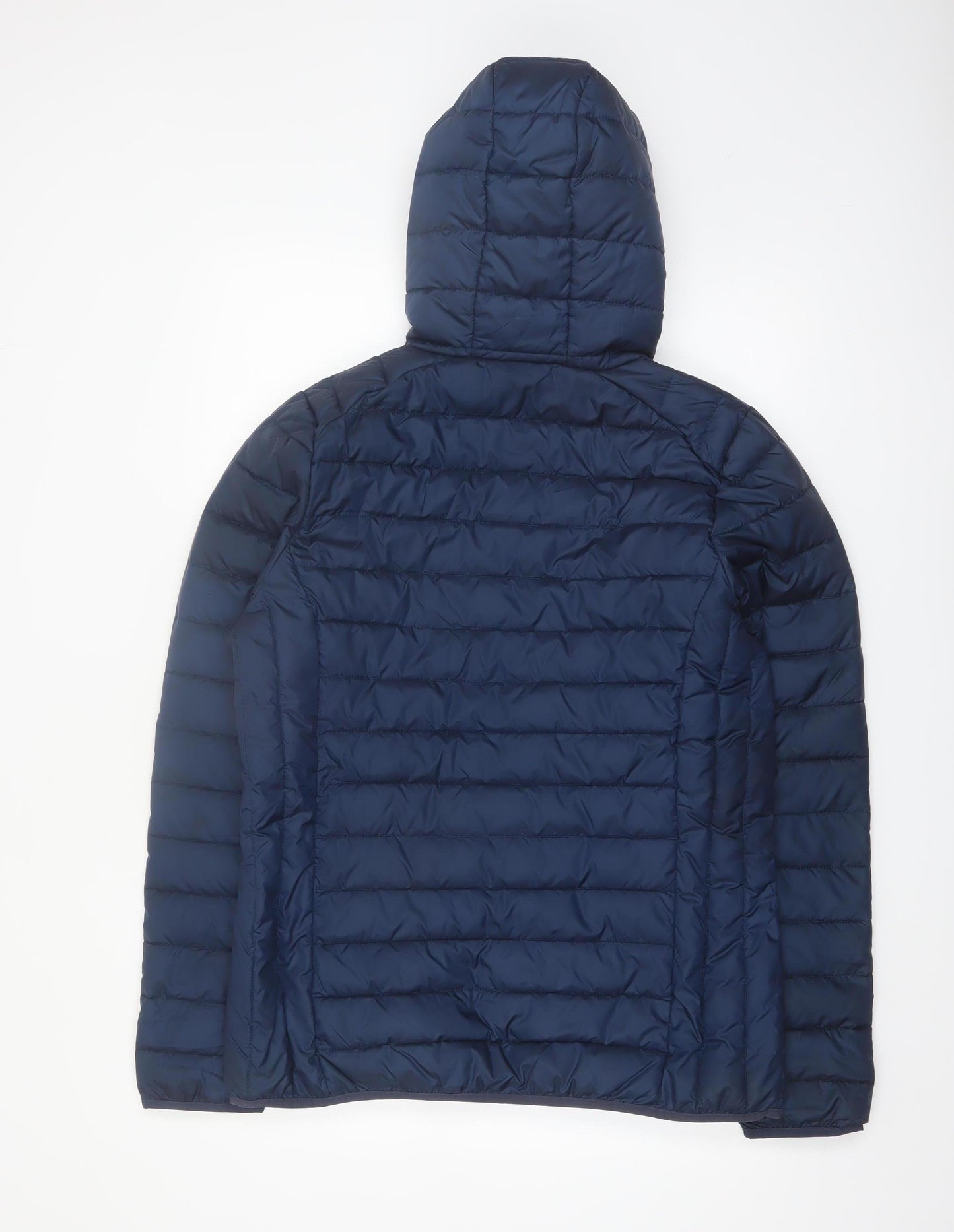 Ellesse Women's Blue Hooded Puffer Jacket Size 14