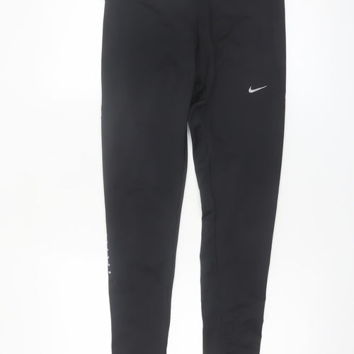 Nike Women's Black Dri-FIT Running Leggings Medium