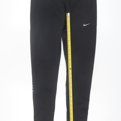 Nike Women's Black Dri-FIT Running Leggings Medium