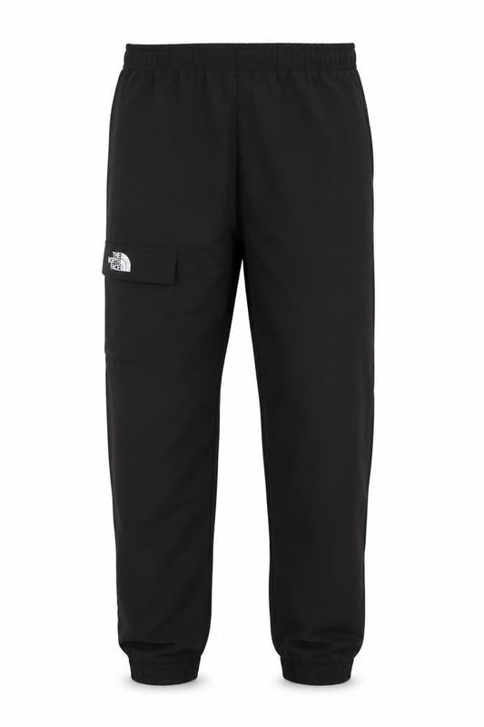 The North Face Boys Black Nylon Cargo Trousers XXLT Adjustable Waist Outdoor